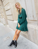 Robe verte Amalia