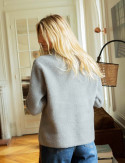 Cardigan gris Mandy