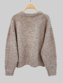 Pull taupe Willi