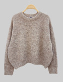 Pull taupe Willi