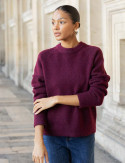 Pull bordeaux Maxa