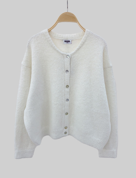 Gilet blanc Sami