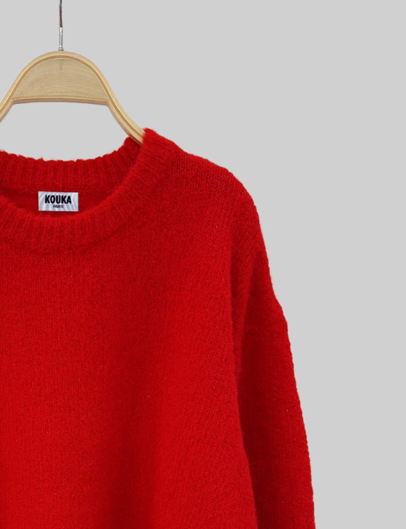 Pull rouge Willi