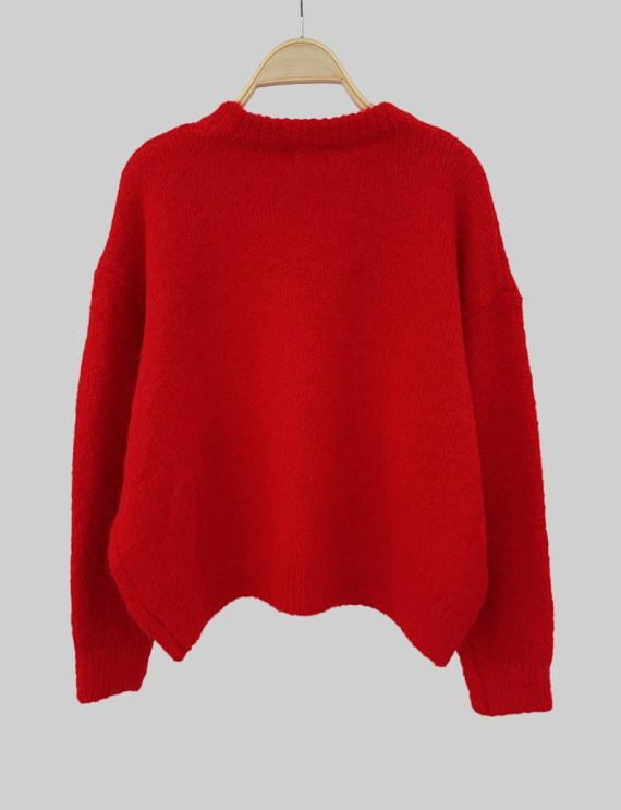 Pull rouge Willi