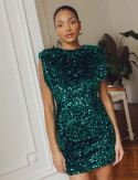 Robe verte Elinor