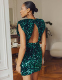 Robe verte Elinor