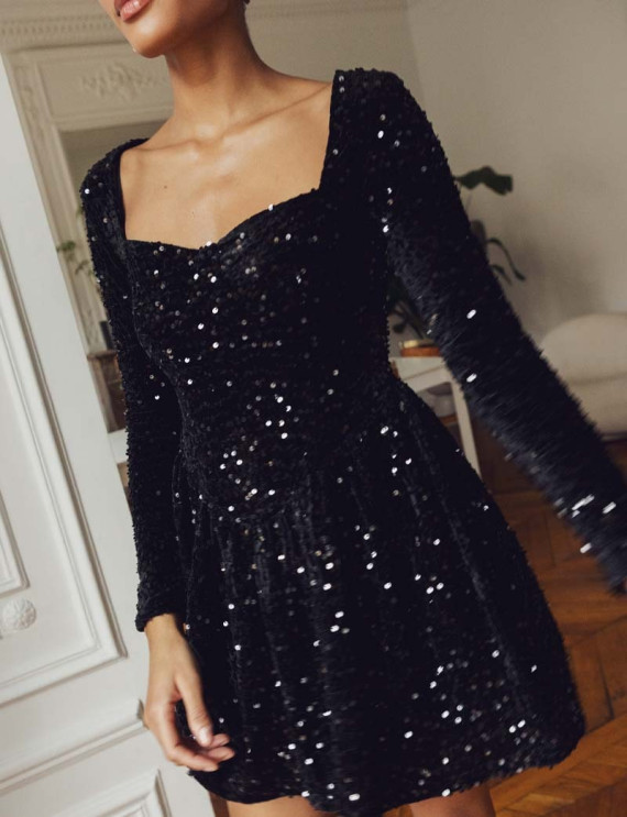 Robe noire Sofie