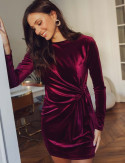 Robe bordeaux Aria