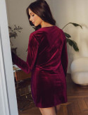 Robe bordeaux Aria