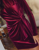 Robe bordeaux Aria