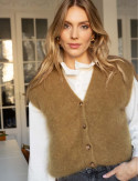 Gilet camel Harper