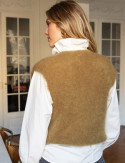 Gilet camel Harper