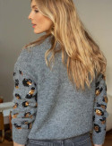 Pull gris Oslo