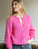 Gilet rose Milo