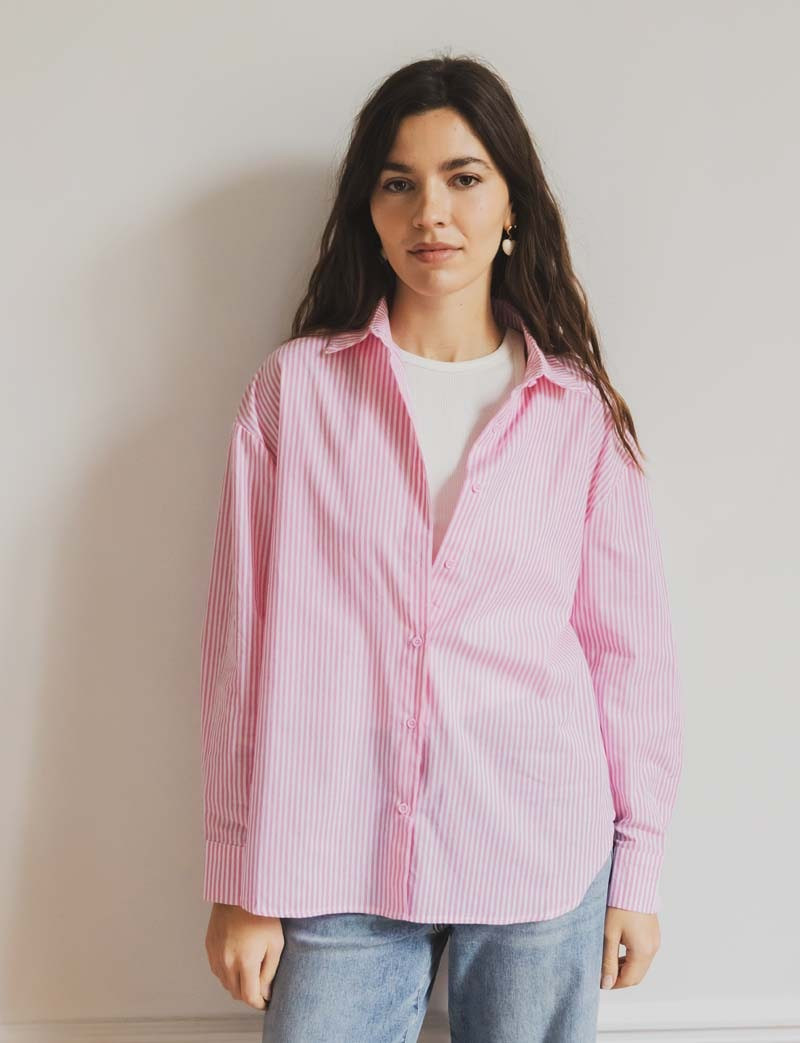 Chemise rose Joe