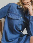 Robe en jean Célia