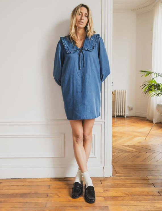 Robe en jean Laura