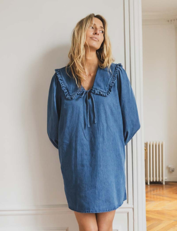 Robe en jean Laura