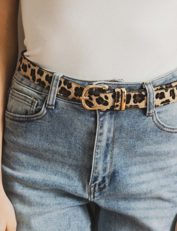 Ceinture léopard Sini