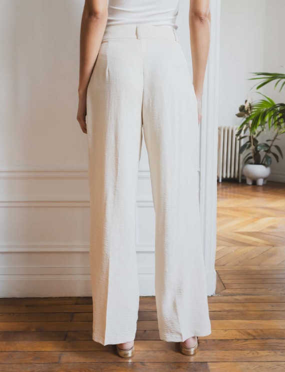 Pantalon écru Camil