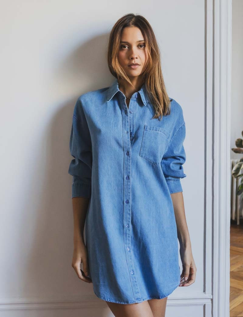 Robe en jean Lory