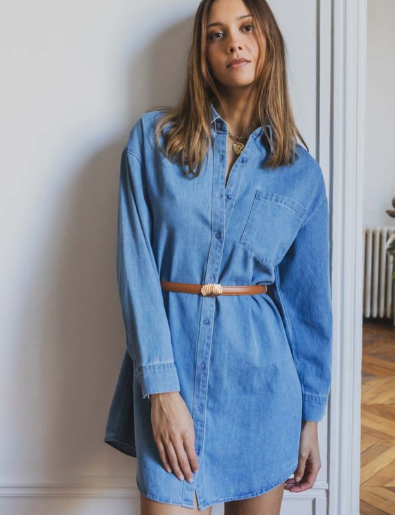 Robe en jean Lory