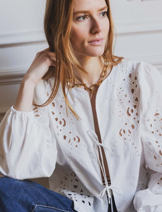 Blouse blanche Malia