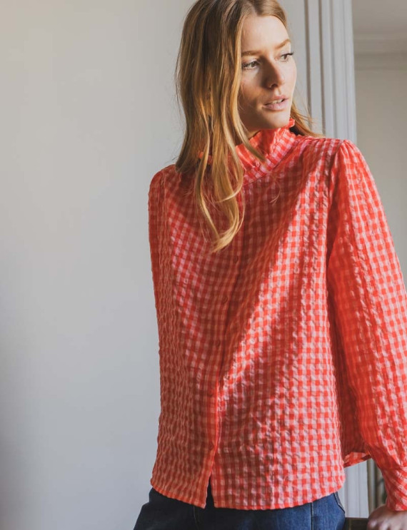 Chemise corail Josy