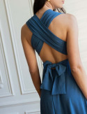 Robe bleue Loriana