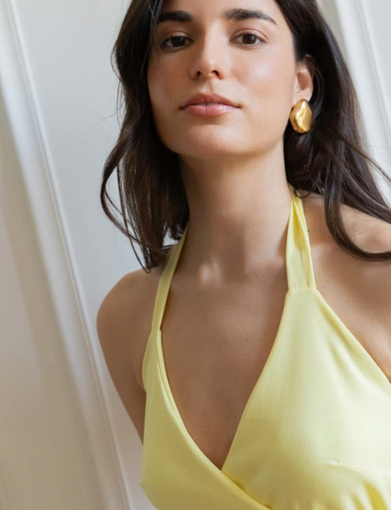 Robe jaune Déesse