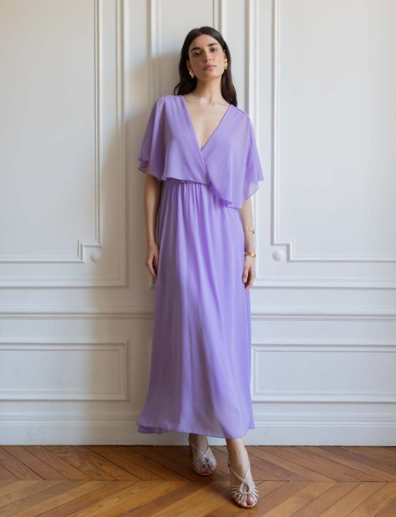 Robe lilas Elvina