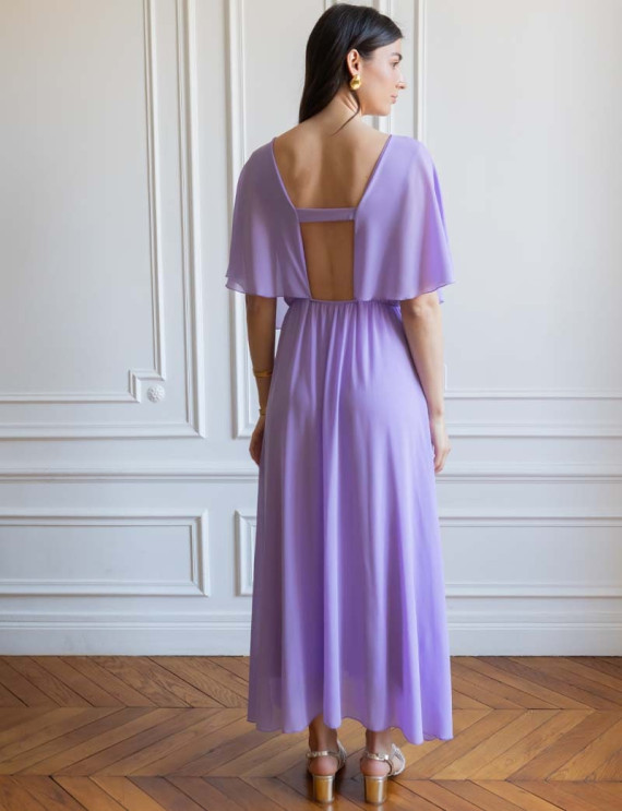 Robe lilas Elvina