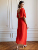 Robe sanguine Elvina