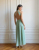 Robe vert d'eau Vika