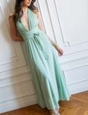 Robe vert d'eau Vika