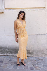 Top jaune Matis