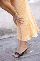 Wandy yellow skirt