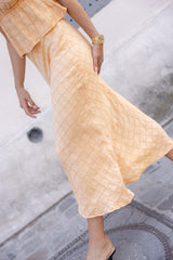 Wandy yellow skirt