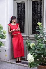 Jupe rouge Fonso