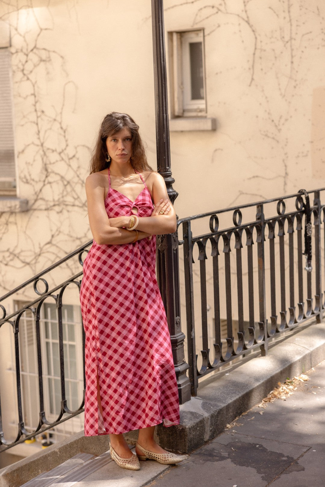 Robe vichy Sarek