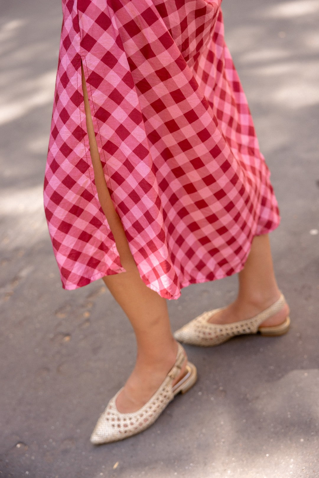 Robe vichy Sarek