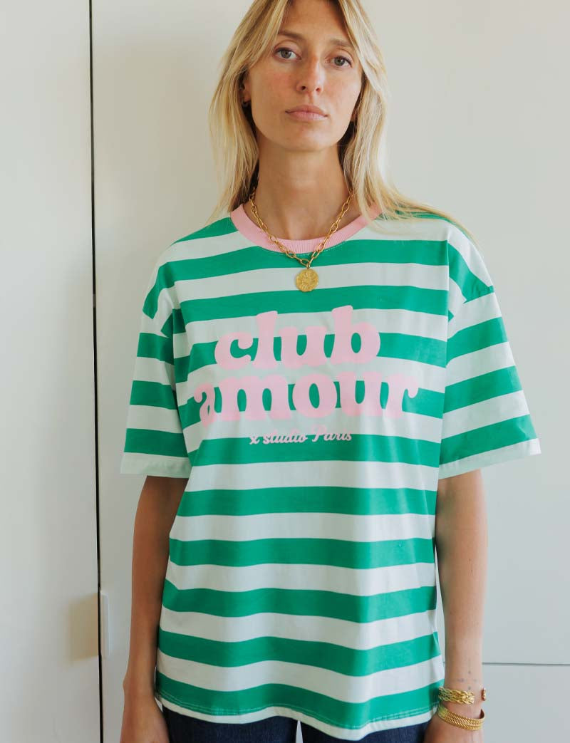 Green Club Amour T-shirt