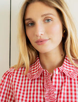 Chemise vichy rouge Sana