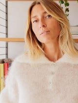 Pull écru Elmer