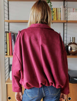 Chaqueta burdeos Virgile