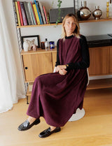 Robe bordeaux Jema