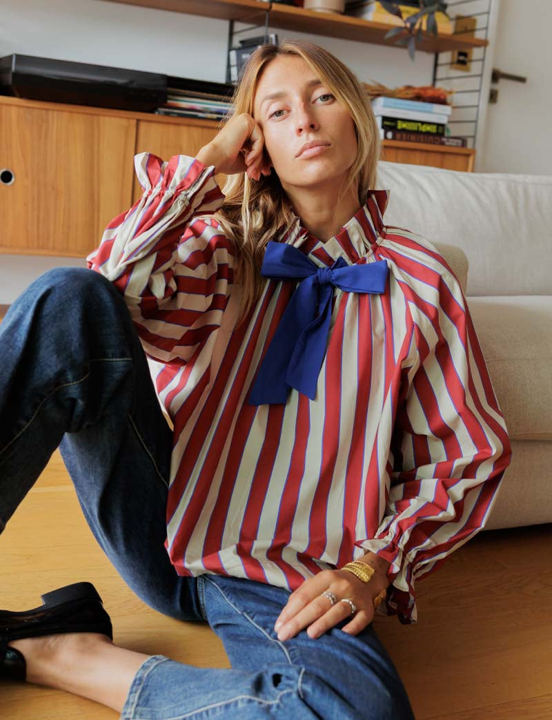 Blouse à rayures Solla