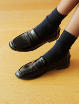 Mocassins noirs Alby