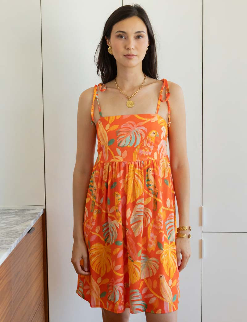 Orange Elish Robe