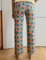 Striped Floral Jeans Jony
